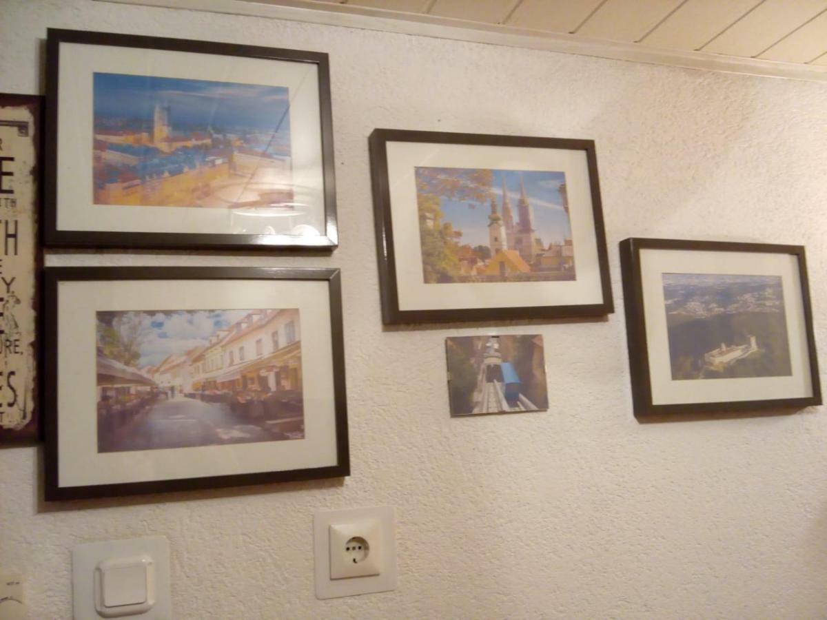 Apartman Teuta Zagabria Esterno foto